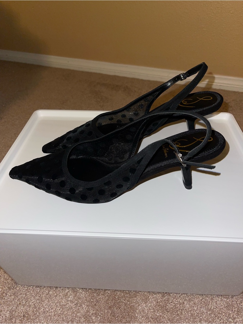 Sam Edelman Bianka Slingback Mesh Pointed Toe Pump, Women’s Size 7.5 - Picture 11 of 15